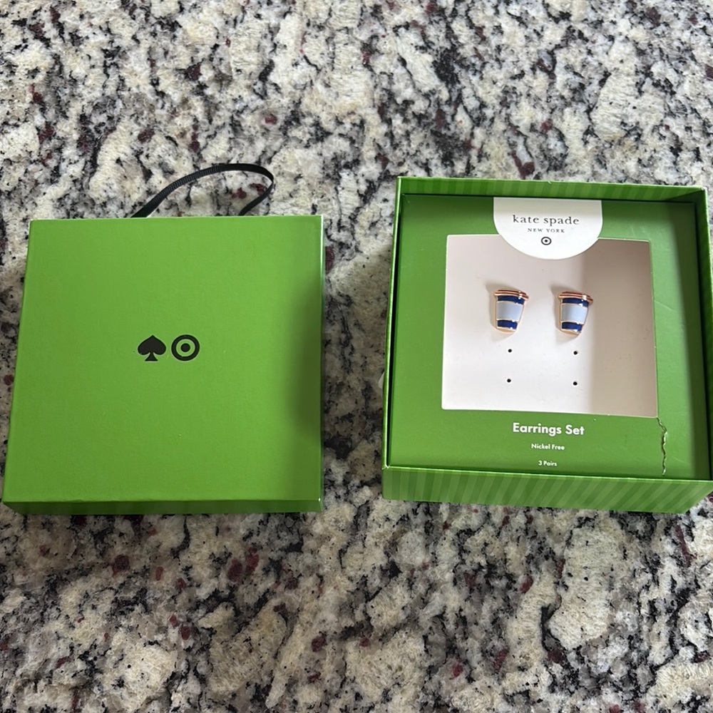 Kate Spade Coffee Cup Earrings - Picture 2 of 5